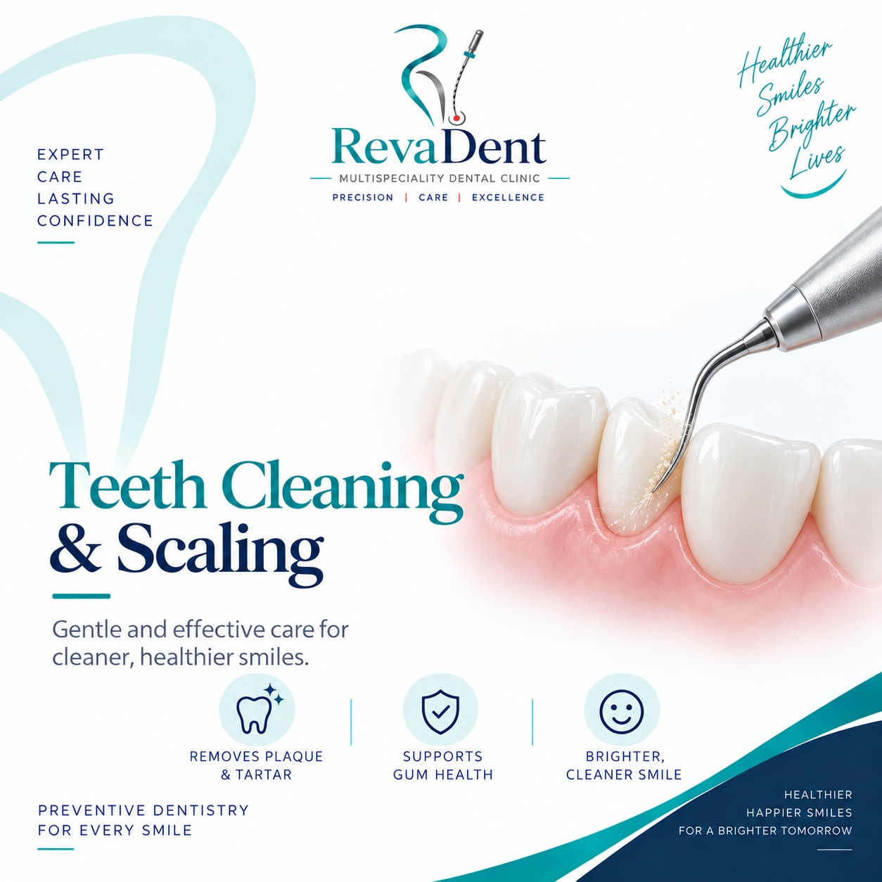 Dental Cleaning at RevaDent Pimple Saudagar